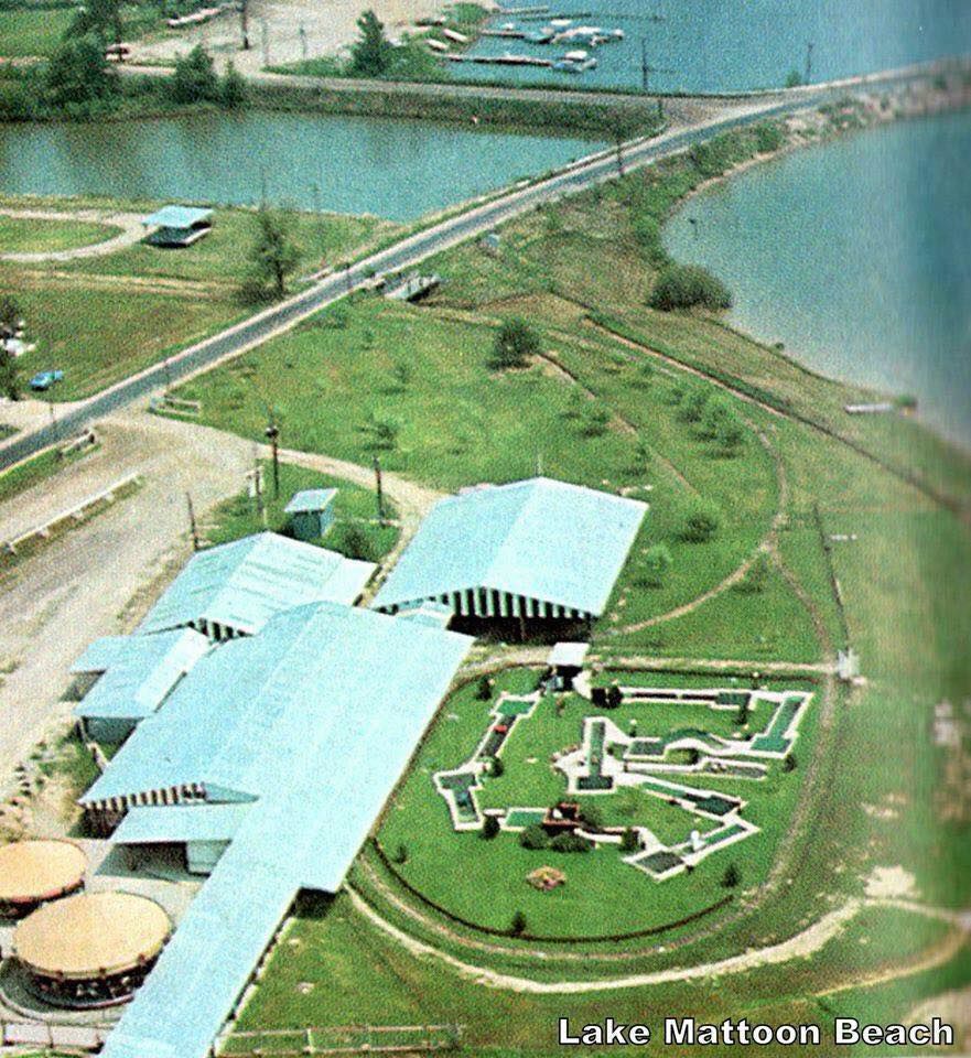 Lake Mattoon beach recreation area